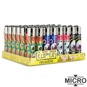 Pack 48 briquets Clipper Micro Psycho Eyes